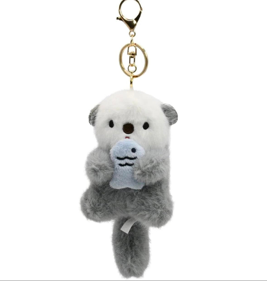 Cute Otter Plush Keychain - Animal Pendant Charm - MyToys