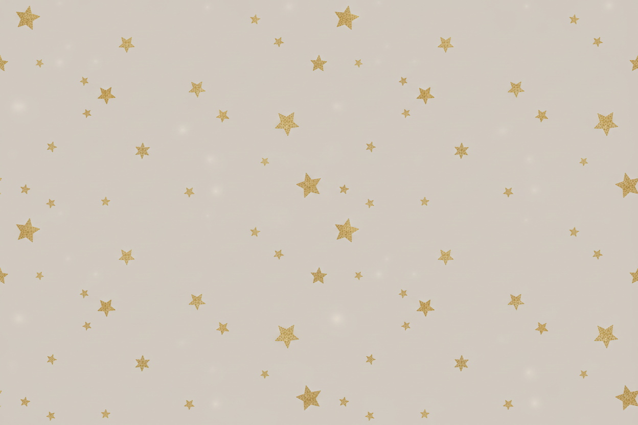 带星星的米色背景