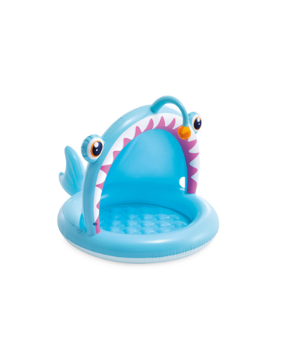 Angler Fish Baby Pool - Cute Inflatable Kiddie Pool - MyToys
