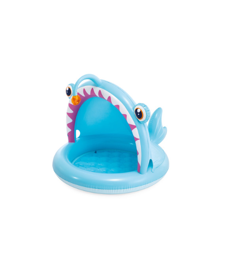 Angler Fish Baby Pool - Cute Inflatable Kiddie Pool - MyToys