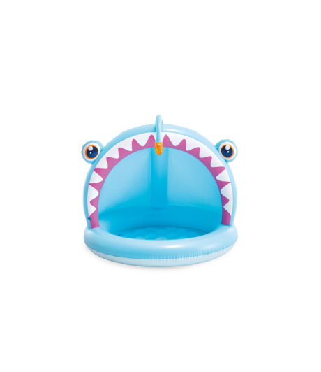 Angler Fish Baby Pool - Cute Inflatable Kiddie Pool - MyToys