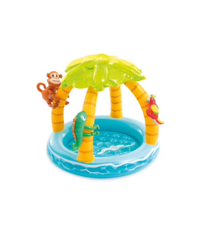 Tropical Island Inflatable Kiddie Pool for Kids - MyToys
