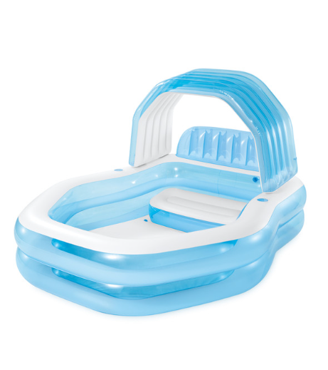 Inflatable Family Sunshade Pool with Shade Cover - MyToys