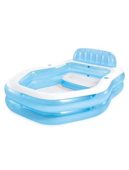 Inflatable Family Sunshade Pool with Shade Cover - MyToys