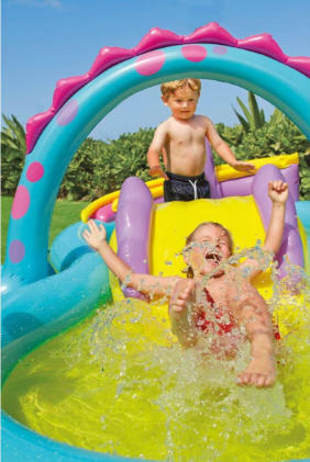 Jungle Adventure Spray Kiddie Pool - Kids Water Play - MyToys