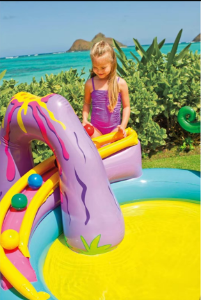 Jungle Adventure Spray Kiddie Pool - Kids Water Play - MyToys